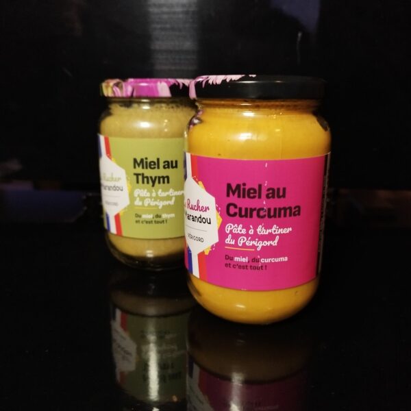 Miel au Curcuma 500 gr